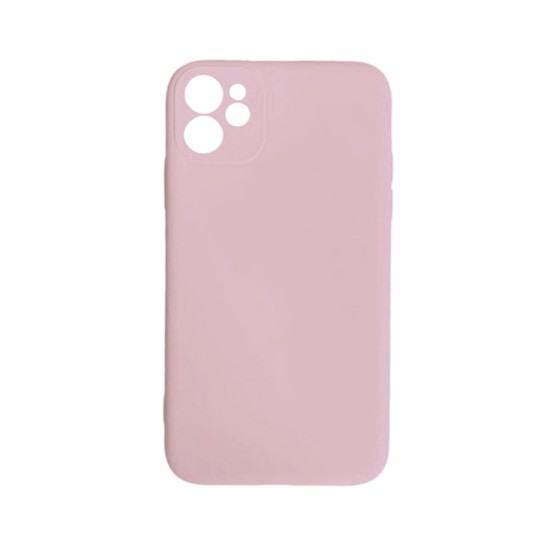 Soft Silicon Case for Apple iPhone 12 Pink